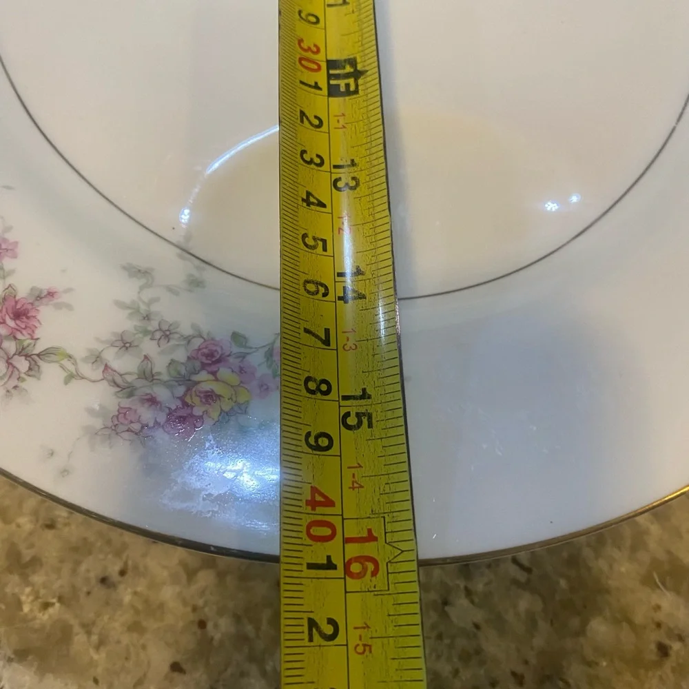 Vintage Theodore Haviland “‎ Gloria “ 16” Platter With Juice Catcher